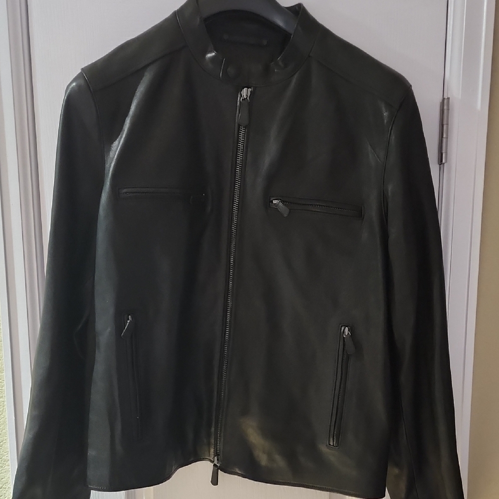 Coach Black Sheep Leather Jacket - NWOT